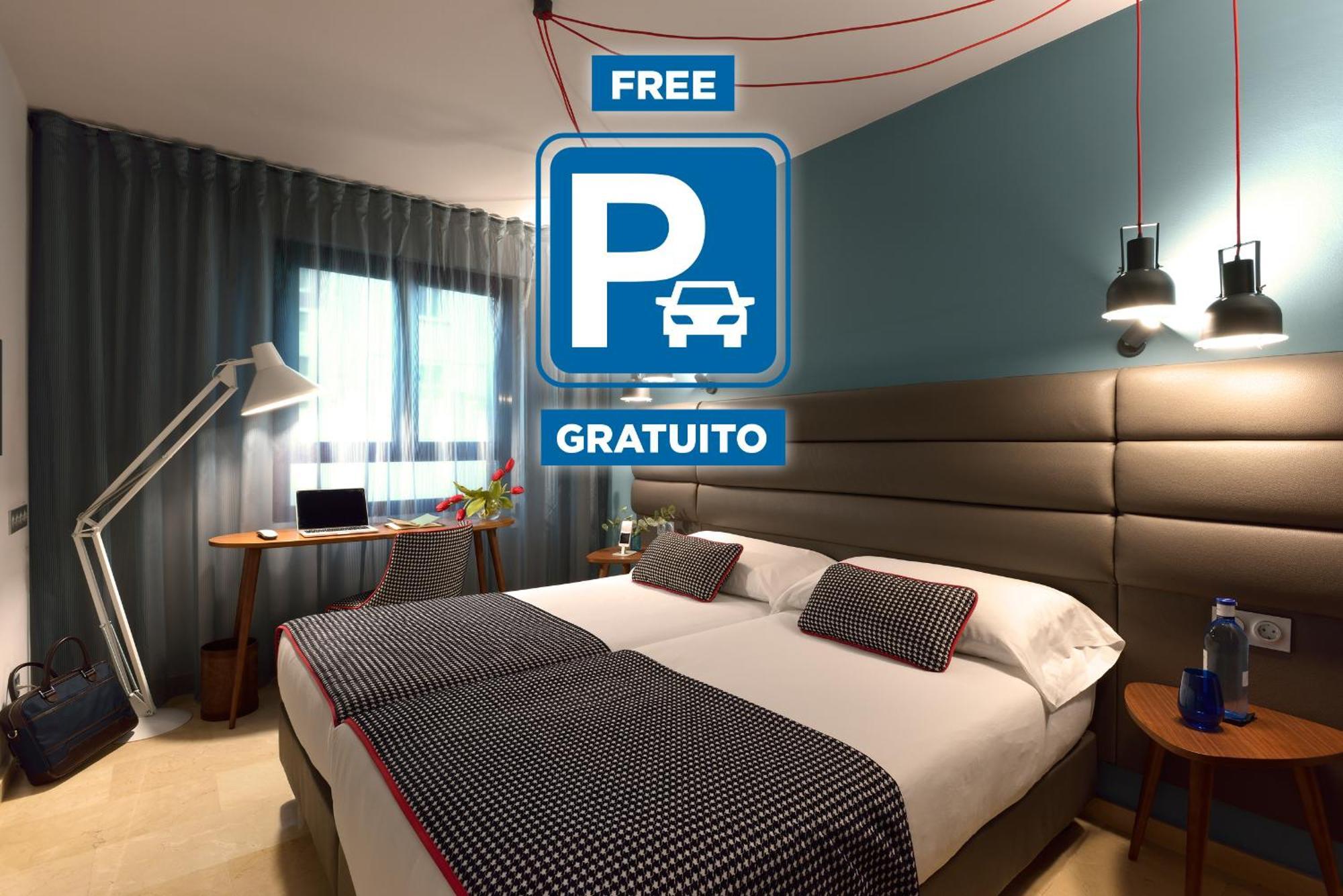 Habitación Doble con cama supletoria y aparcamiento gratuito (3 adultos) - 1 o 2 camas